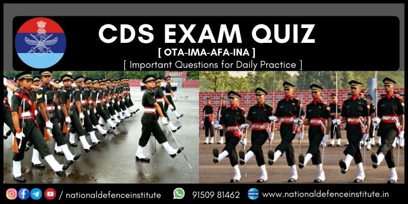 10 NOV 2023 | CDS 2024 EXAM QUESTIONS | IMA INA AFA OTA | GENERAL KNOWLEDGE QUIZ